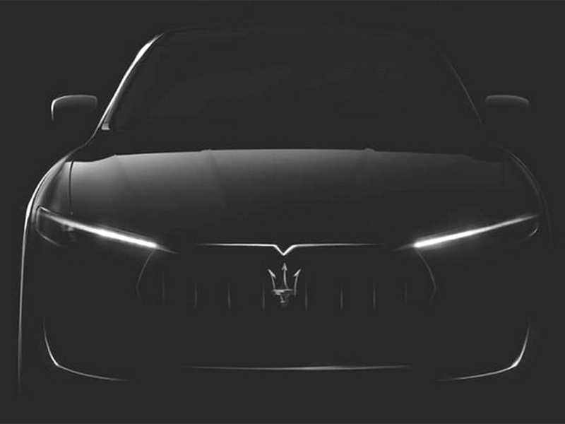 Maserati Levante — первое официальное изображение