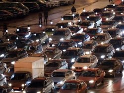 На дорогах Москвы ожидается осложнении ситуации в преддверии 23 февраля