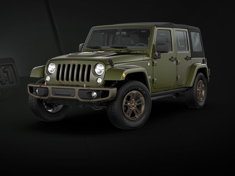 Автомобили Jeep получили спецверсии «75th Anniversary Edition»