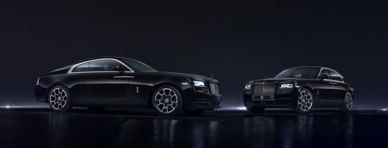 Rolls-Royce Ghost Black Badge и Wraith Black Badge