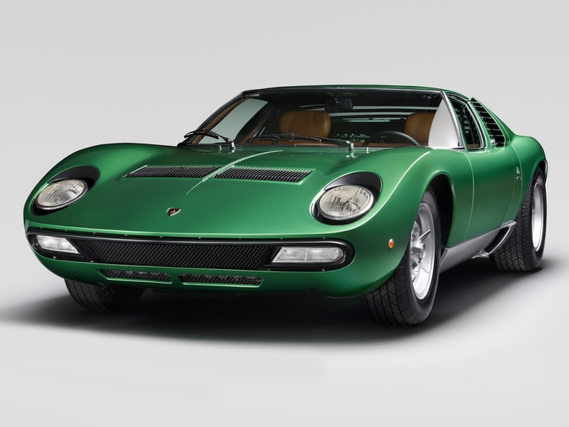 Шоу-кар Lamborghini Miura SV 1971 Geneva дебютировал в США