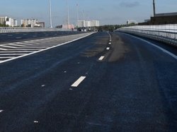 На Аминьевском шоссе в Москве завершается строительство эстакады и начинается прокладка тоннеля