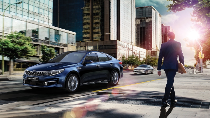 Стоит отметить, что передняя часть новой KIA Optima выглядит гармонично