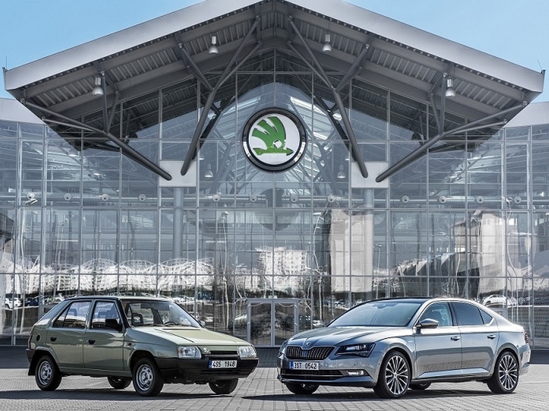 Skoda и Volkswagen празднуют юбилей совместной работы
