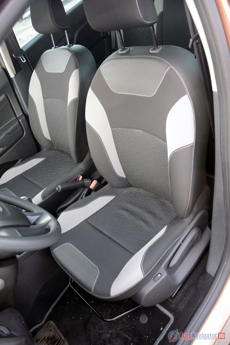 Кресло водителя подходит только для коротких городских поездках. В дальний дороге на них устаёшь