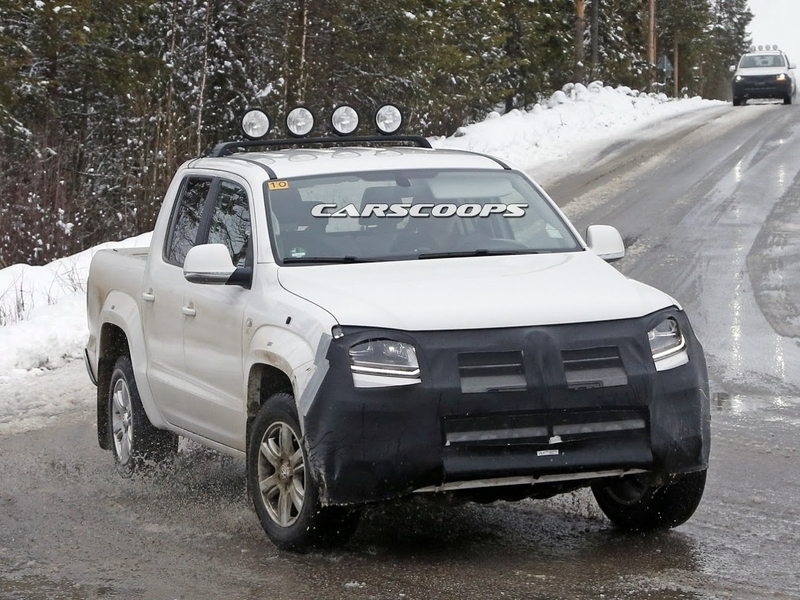 Завершаются испытания обновленного Volkswagen Amarok