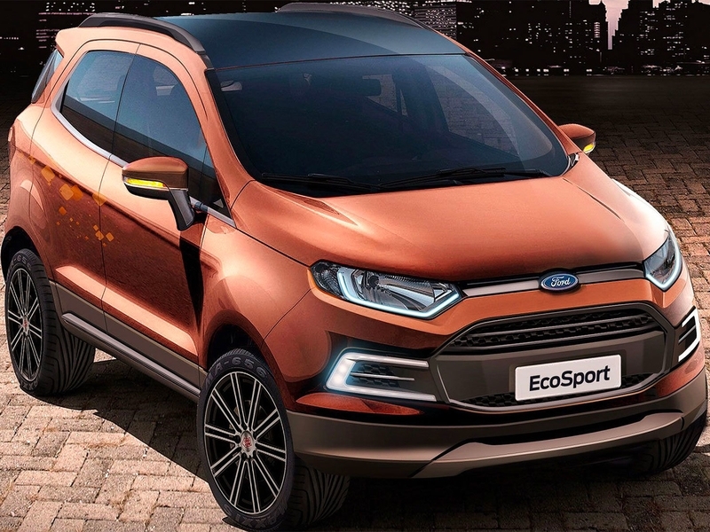 Обновленный Ford EcoSport — первые компьютерные изображения