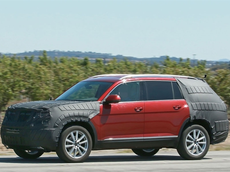 Серийный Volkswagen Crossblue замечен на тестах