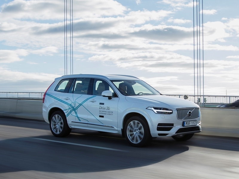 Volvo испытает автономные машины в Лондоне