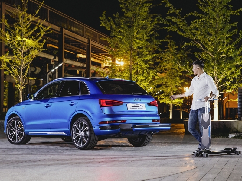Концепт Audi connected mobility представлен в Пекине