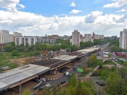 Новая эстакада на Волгоградском проспекте в Москве откроется осенью