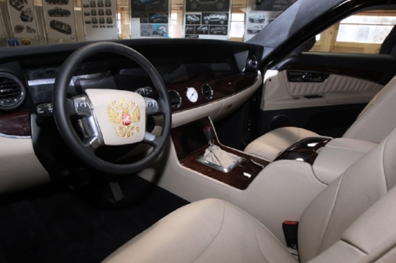 Проект «Кортеж»: интерьер экспериментальной версии лимузина