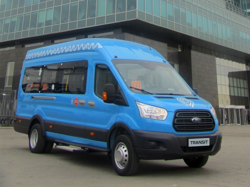 Москва получила 430 новых маршруток Ford Transit