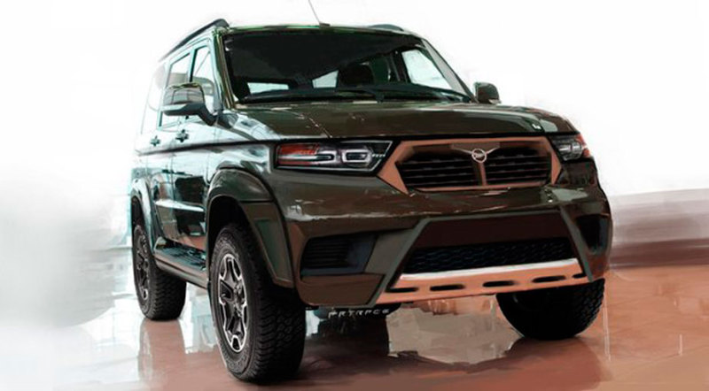 Проект глубокого рестайлинга модели Патриот