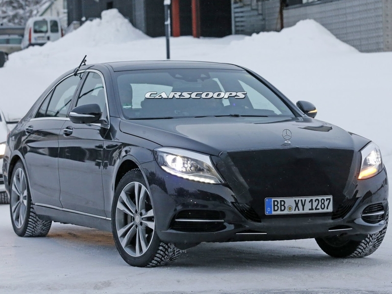 Испытания обновленного Mercedes-Benz S-Class завершаются