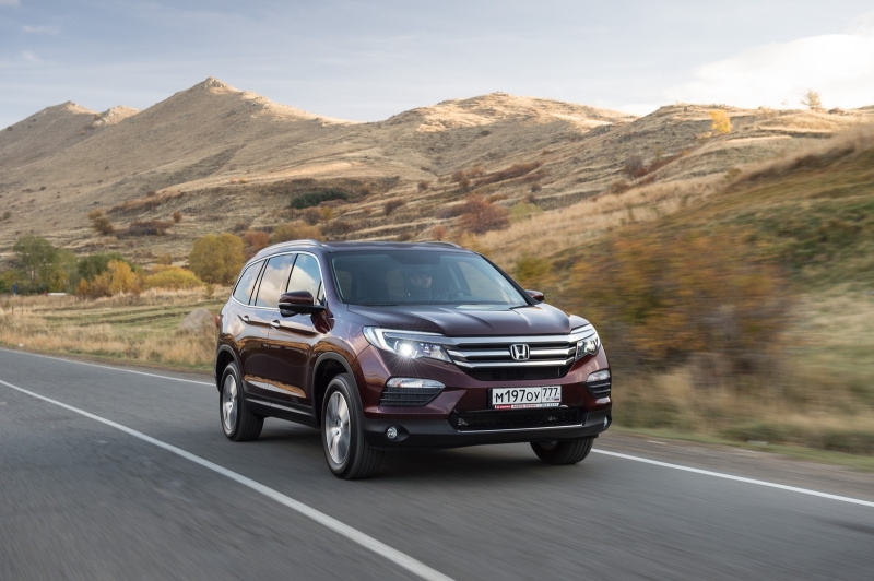 Внедорожник Honda Pilot очень любим в Канаде в США