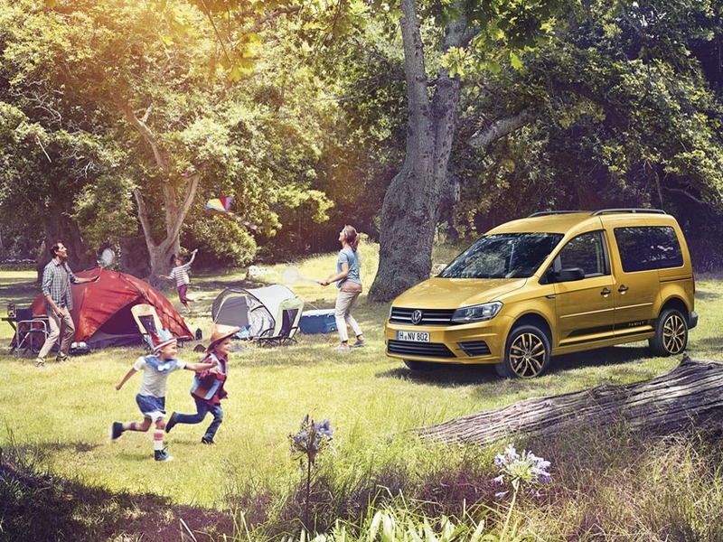 Volkswagen Caddy Family представлен в Европе