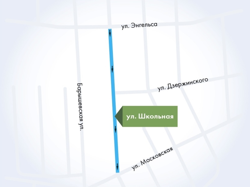 С 5 июля на улице Школьная в Москве будет введено одностороннее движение