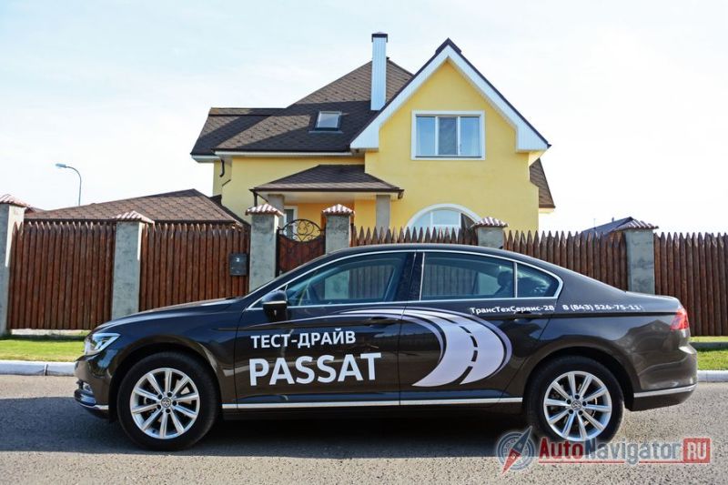 Новый Passat впечатляет комфортом и настройкой шасси!