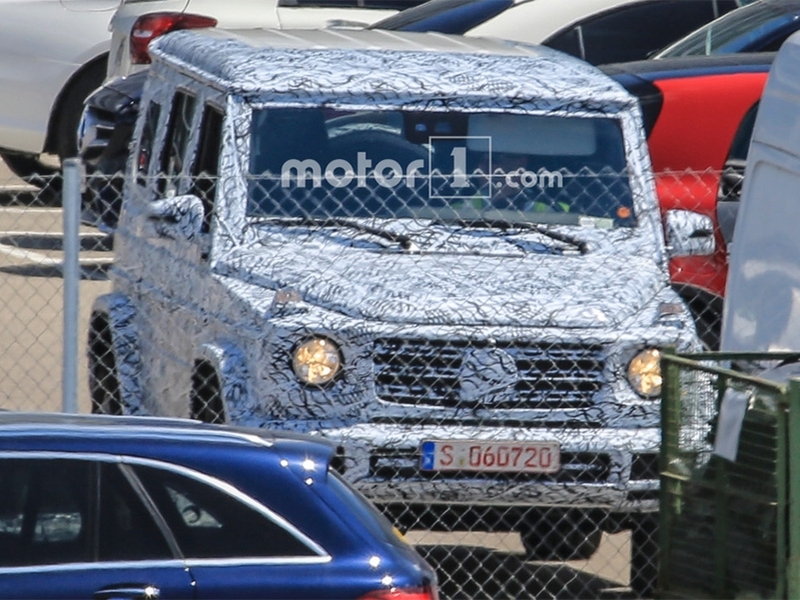 Mercedes-Benz G-Class New замечен на тестах