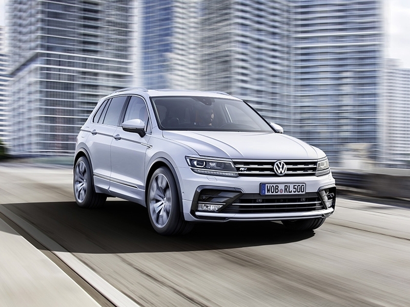 Второе поколение Tiguan базируется на модульной платформе с поперечным расположением двигателя (MQB)