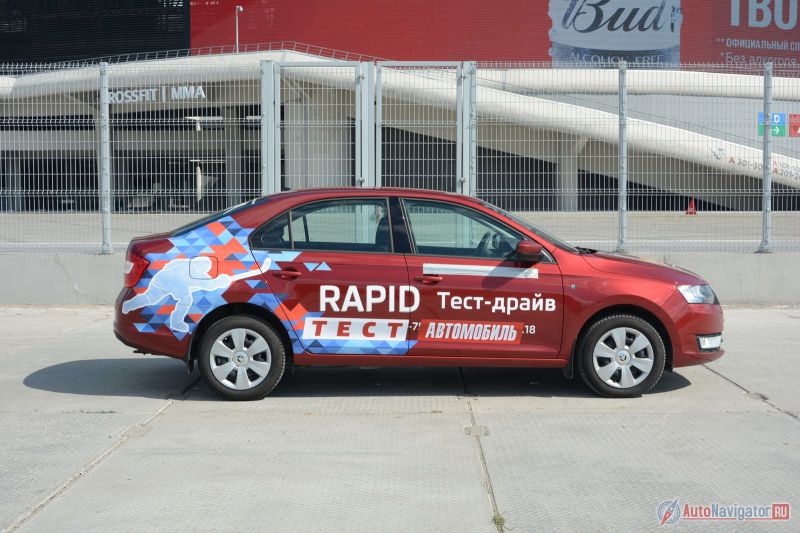 Skoda Rapid: Старый знакомый с новым мотором