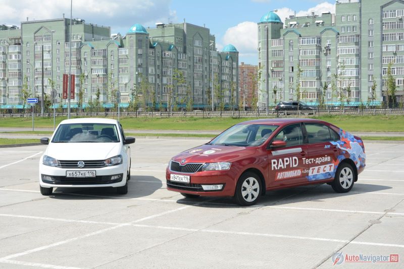 Родственный VW Polo в России продаётся дольше — с 2010-го. И он популярнее