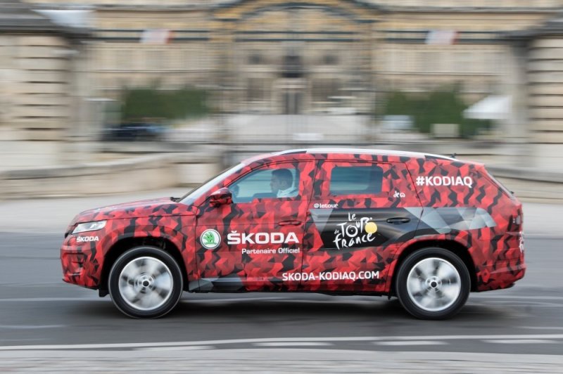 Skoda Kodiaq в камуфляже