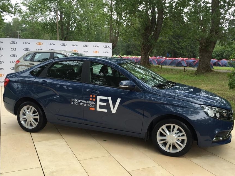 Представлен электромобиль Lada Vesta EV