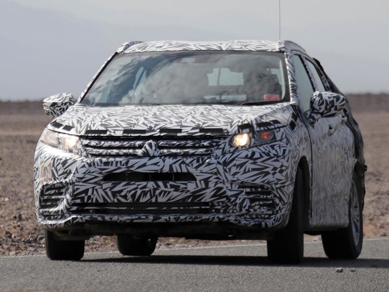 Mitsubishi ASX New замечен на тестах