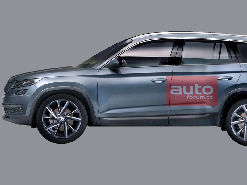 Дизайн Skoda Kodiaq рассекречен