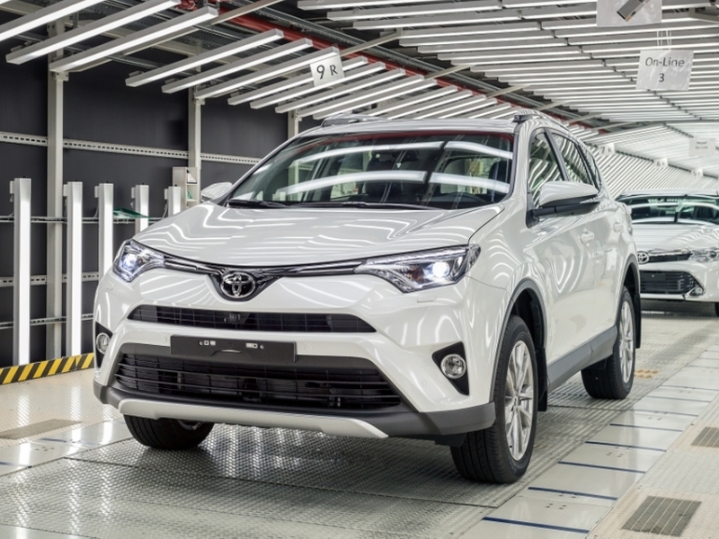В РФ стартовало производство Toyota RAV4