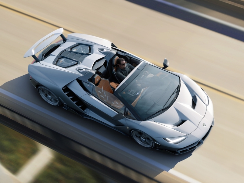 Lamborghini Centenario Roadster представлен в США