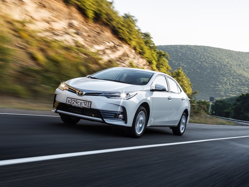 Toyota Corolla New появилась в продаже в РФ