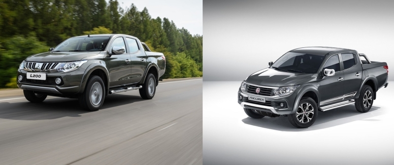 Mitsubishi L200 и Fiat Fullback: найдите хотя бы пять отличий!