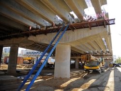 Эстакаду около поселения Первомайское Новой Москвы построят в 2017 году