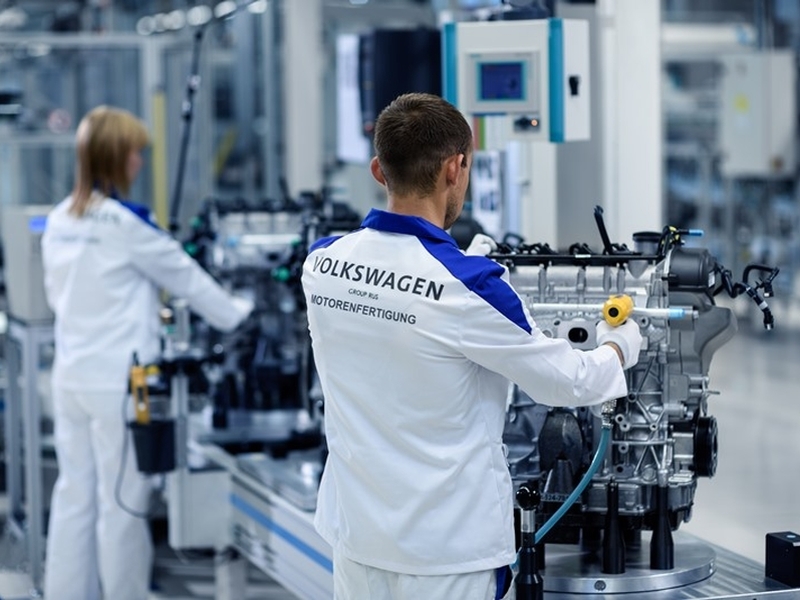 100 000 двигателей выпущено на российском заводе Volkswagen