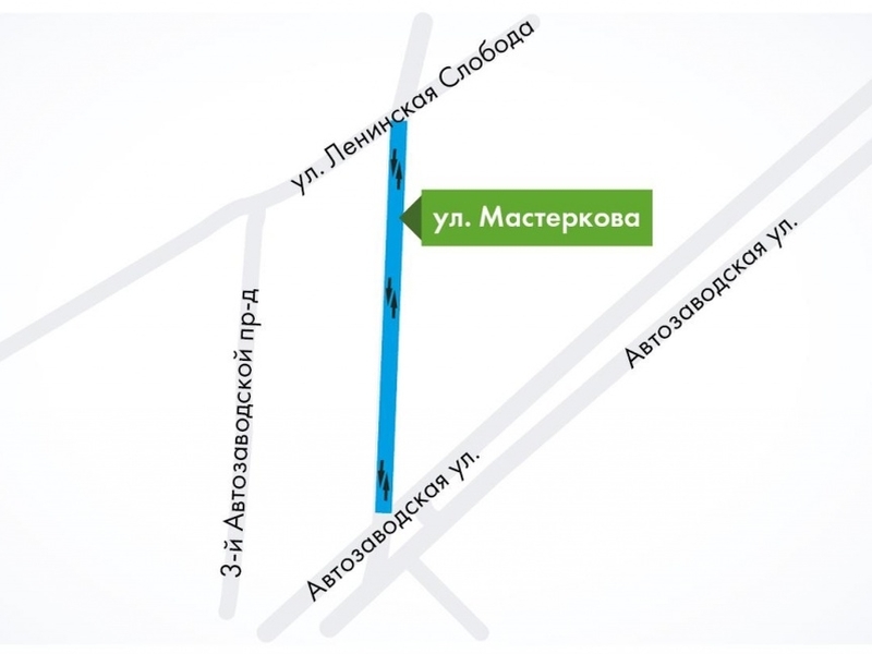 Улица Мастеркова в столице станет двусторонней