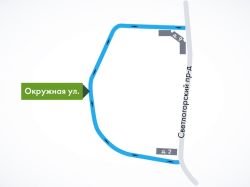 На Окружной улице в Москве будет введено одностороннее движение