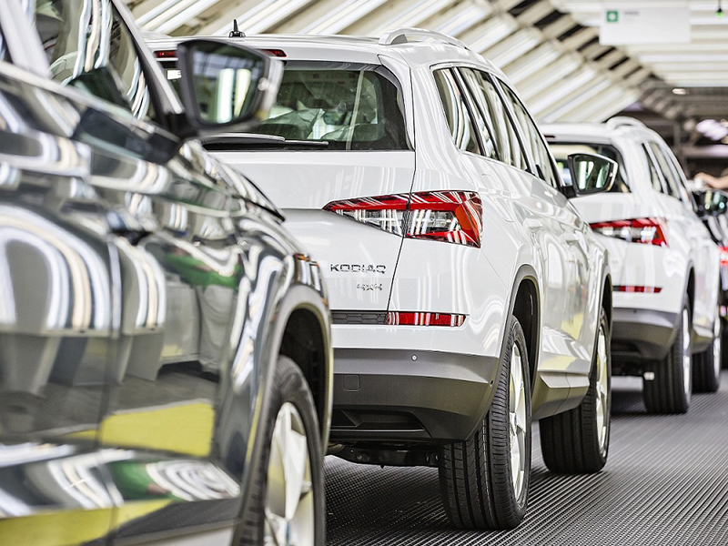 В Чехии стартовало производство Skoda Kodiaq