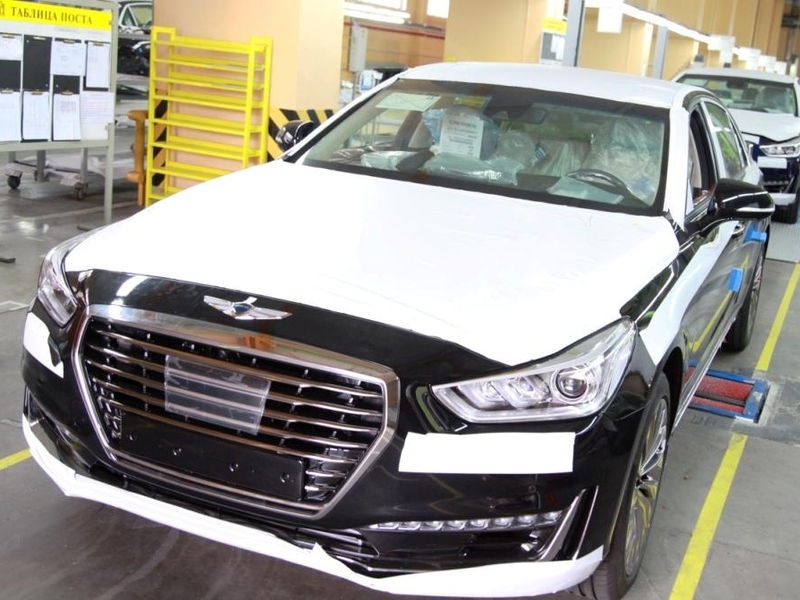 АВТОТОР приступил к производству Genesis G90