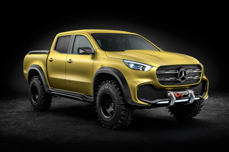 Mercedes-Benz X-Class powerful adventurer
