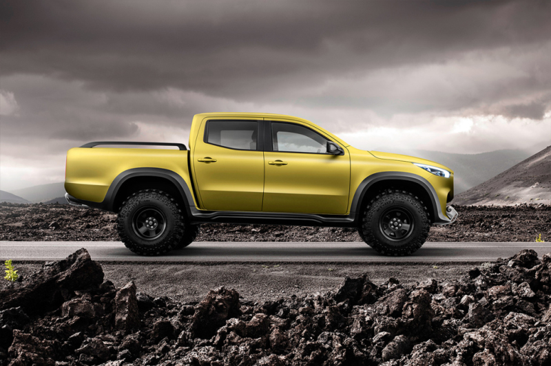 Mercedes-Benz X-Class powerful adventurer