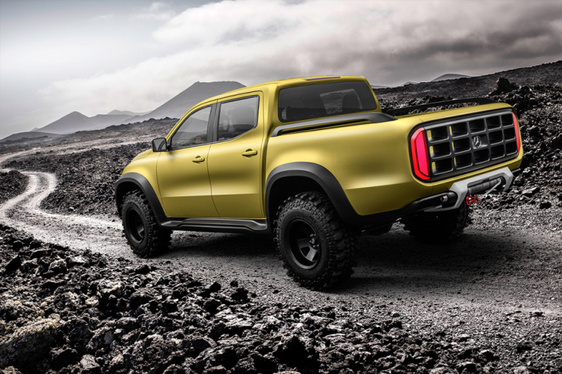 Mercedes-Benz X-Class powerful adventurer