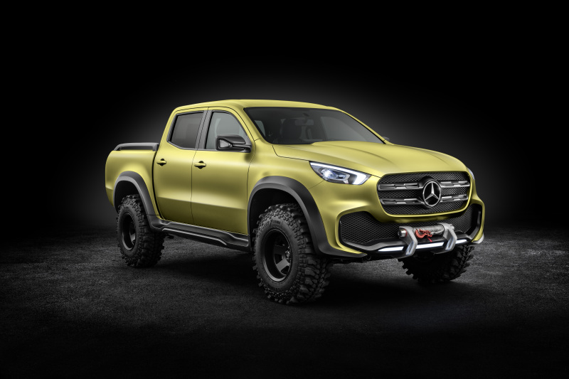 Mercedes-Benz X-Class powerful adventurer