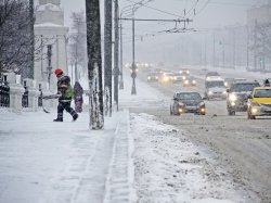 В Москве прогнозируется осложнение дорожной ситуации в связи со снегопадом