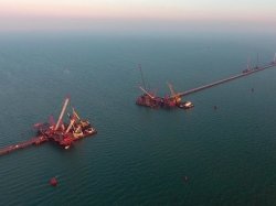 Строительство всех опор Керченского моста будет завершено в 2017 году