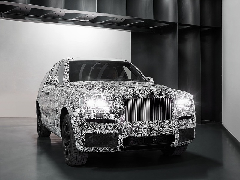 Кроссовер Rolls-Royce Cullinan — первые официальные фото