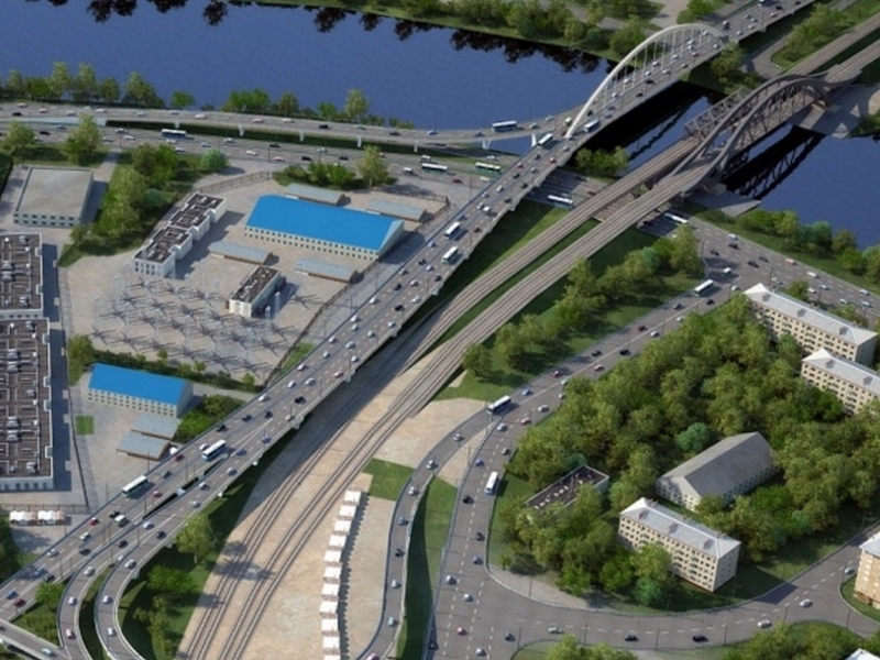 Скоро может начаться строительство трех мостов через Москву-реку