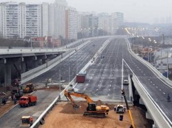 В Москве планируется построить 350 км дорог в ближайшие три года